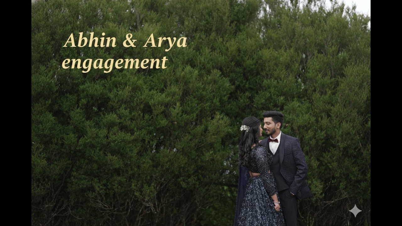 Abhin and Arya Engagement full video