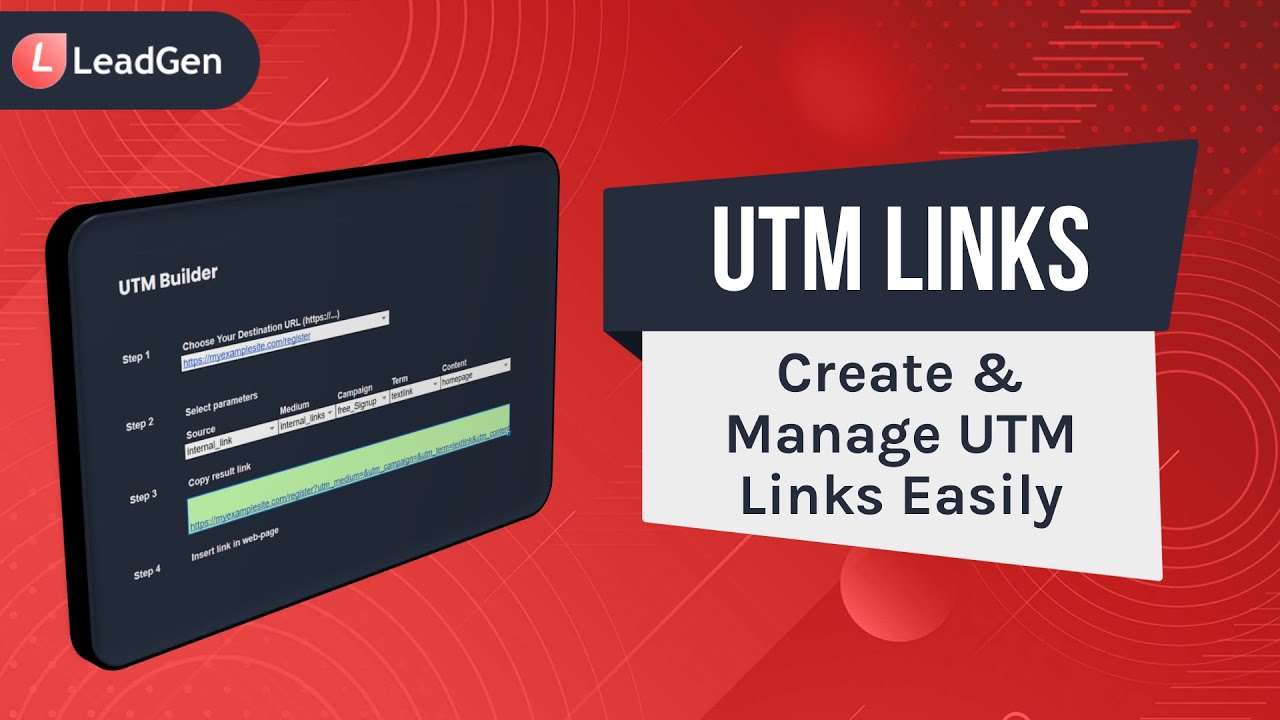 UTM Builder: How to Create UTM Links To Tracks User Journeys and Link Clicks For Your Website