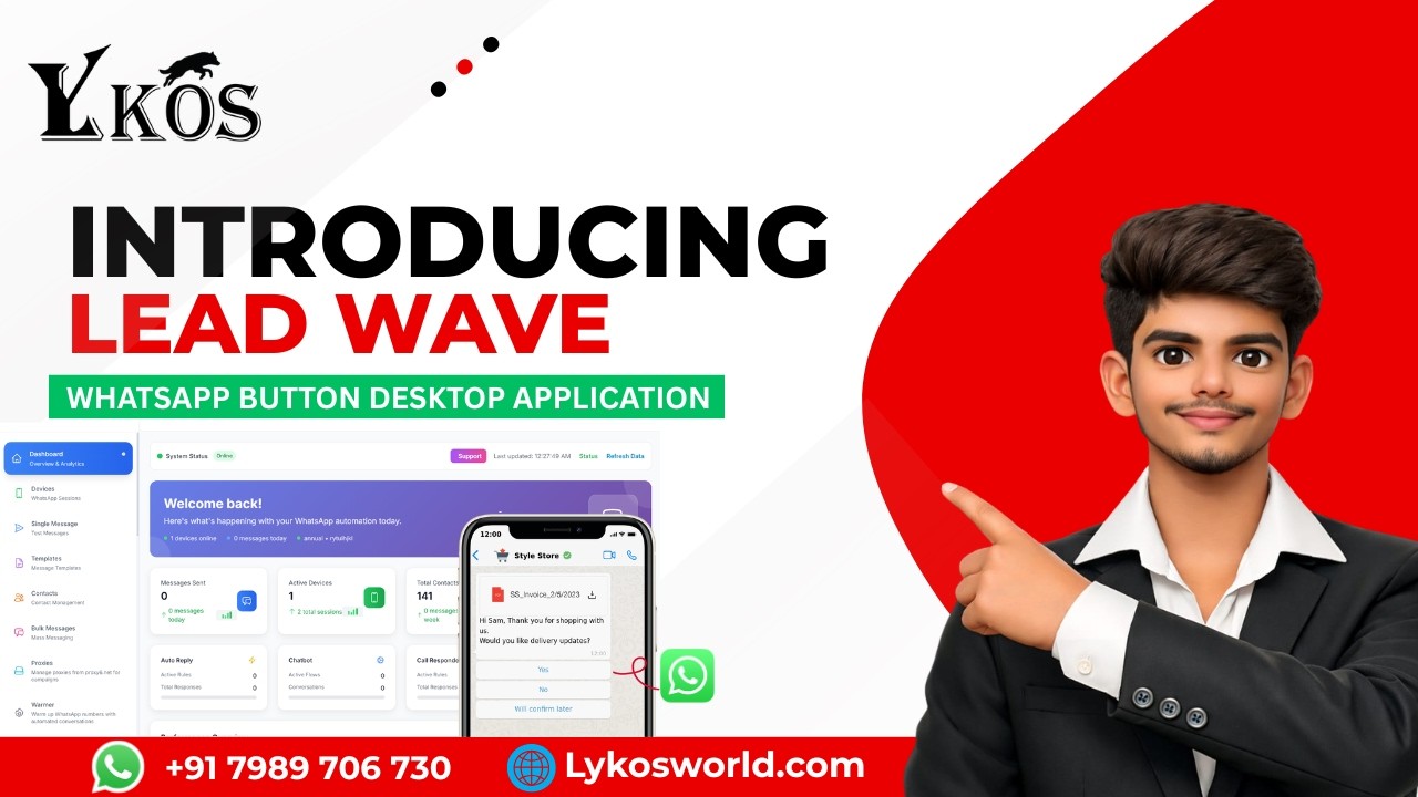 introducing lead wave whatsapp button deshtop application | 2026