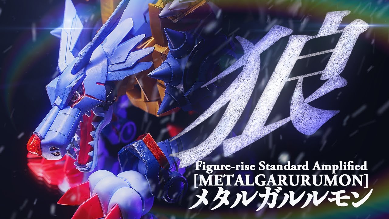 (Русские субтитры) METALGARURUMON [MODEL KIT BRUSH PAINT]DIGIMON ADVENTURE