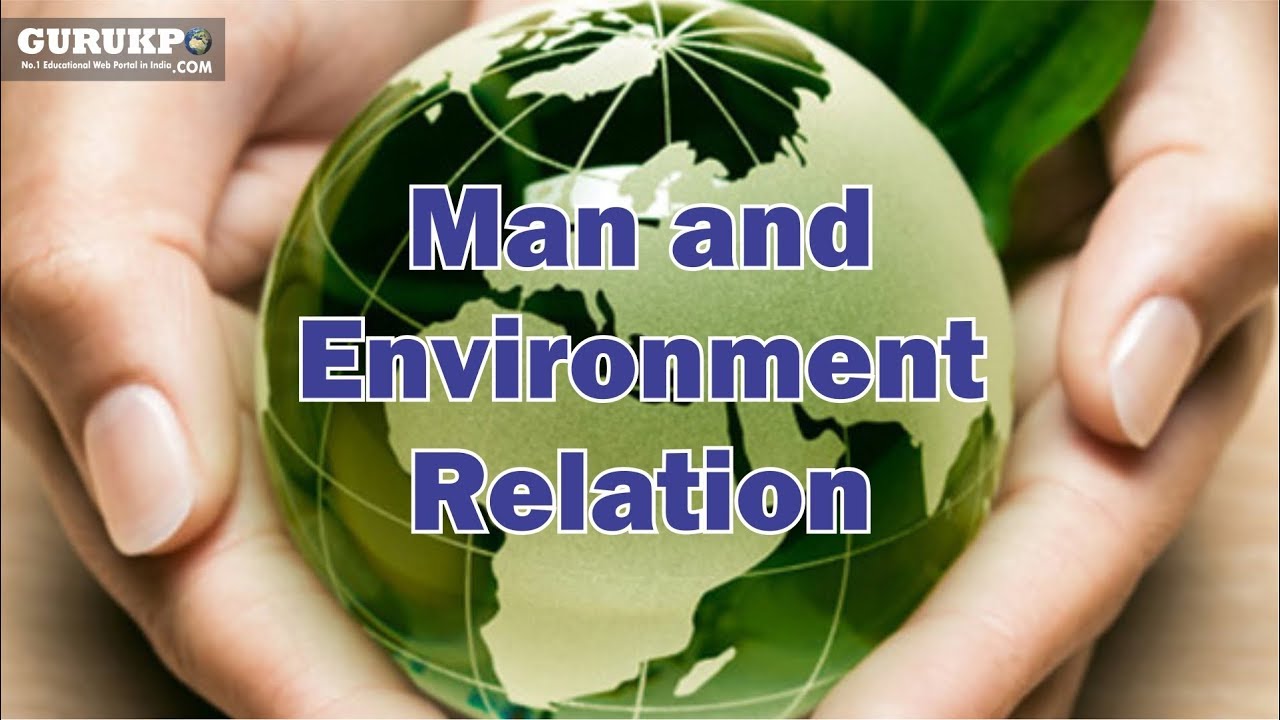 Man and environment relation(Geography), MA Geography, Gurukpo