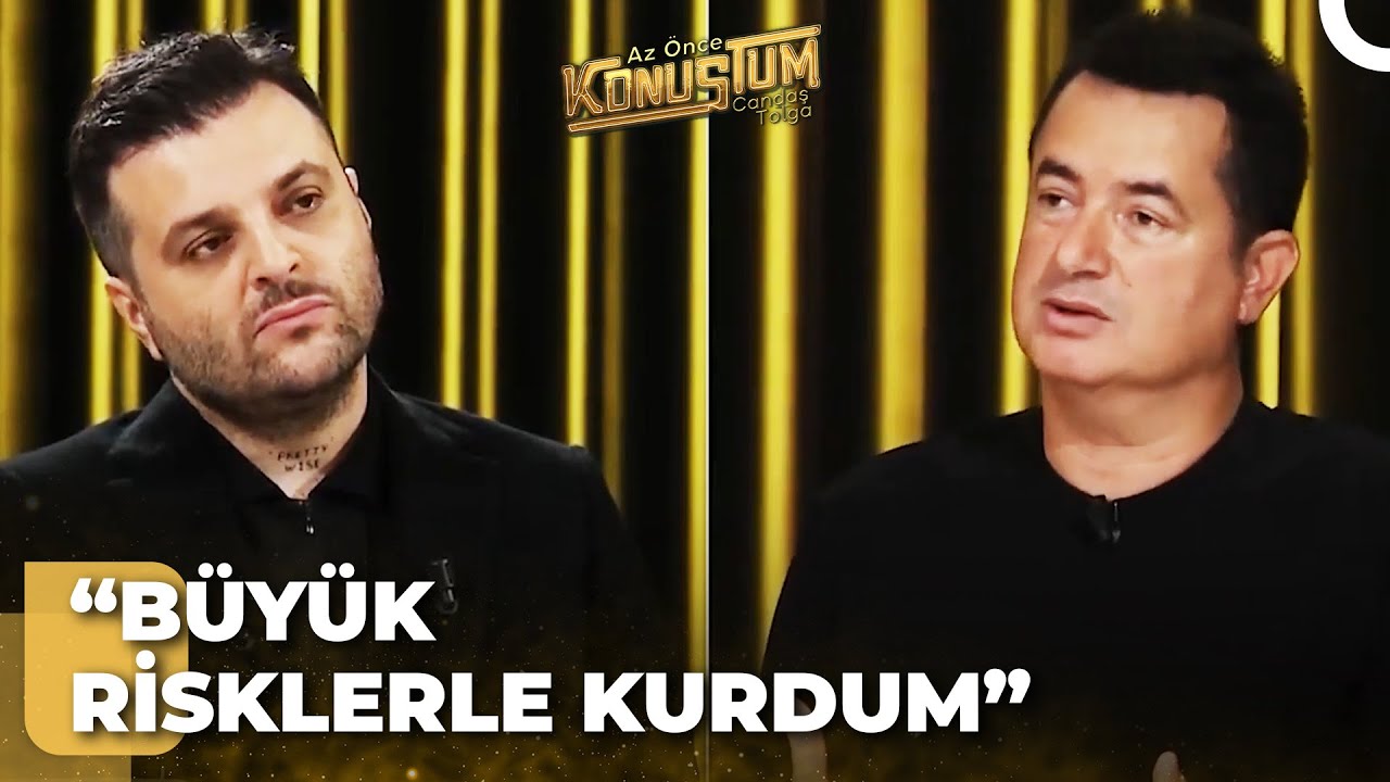 Acun Ilıcalı'nın Exxen ile Hedefleri Neler? | Candaş Tolga Işık ile Az &Ouml;nce Konuştum