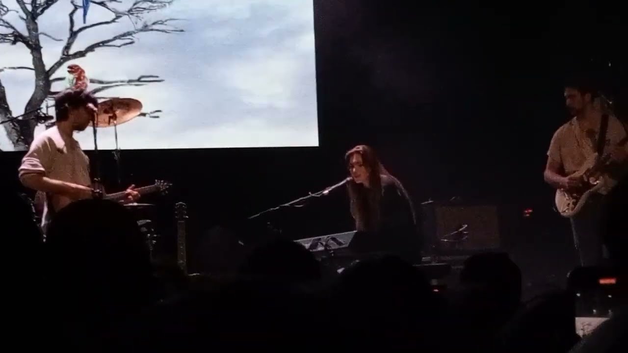 A fan sings Change with Alex G in Bristol, 22nd March 2023