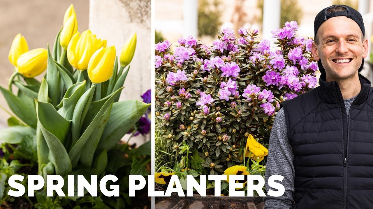 Planting Spring Flowers! (Three Different Flowerpots) | Gardening with Wyse Guide