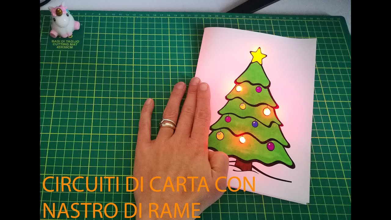 Tinkering#3: Auguri di Natale! (circuiti di carta con nastro di rame)