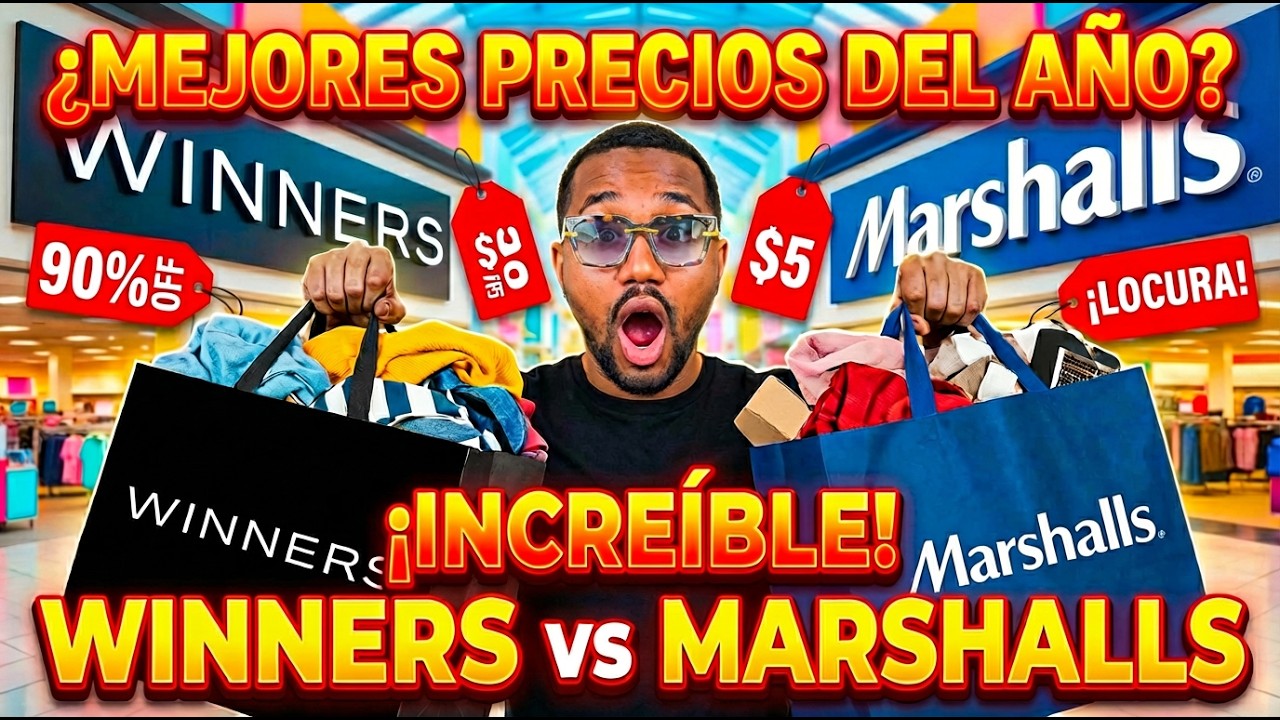 💸MARCAS DE LUJO súper baratas en WINNERS y MARSHALLS 😱