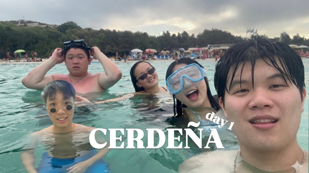CERDEÑA Day-1 🇮🇹🏝️🍝 | VLOG