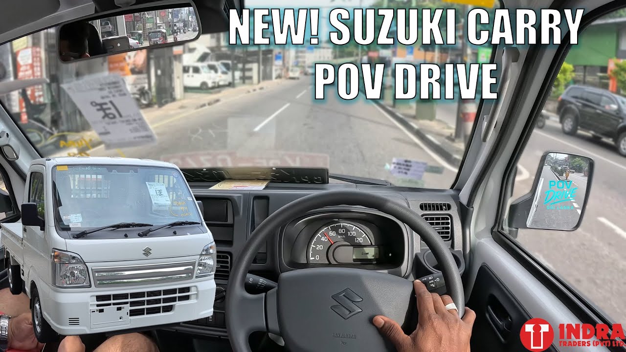 NEW! 2025 Suzuki Carry POV Drive and Quick Walkaround (Indra Traders)