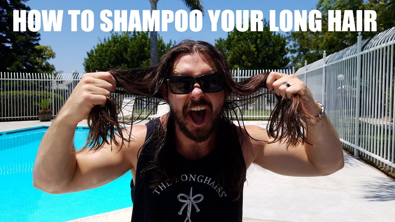 How To Shampoo Long Hair