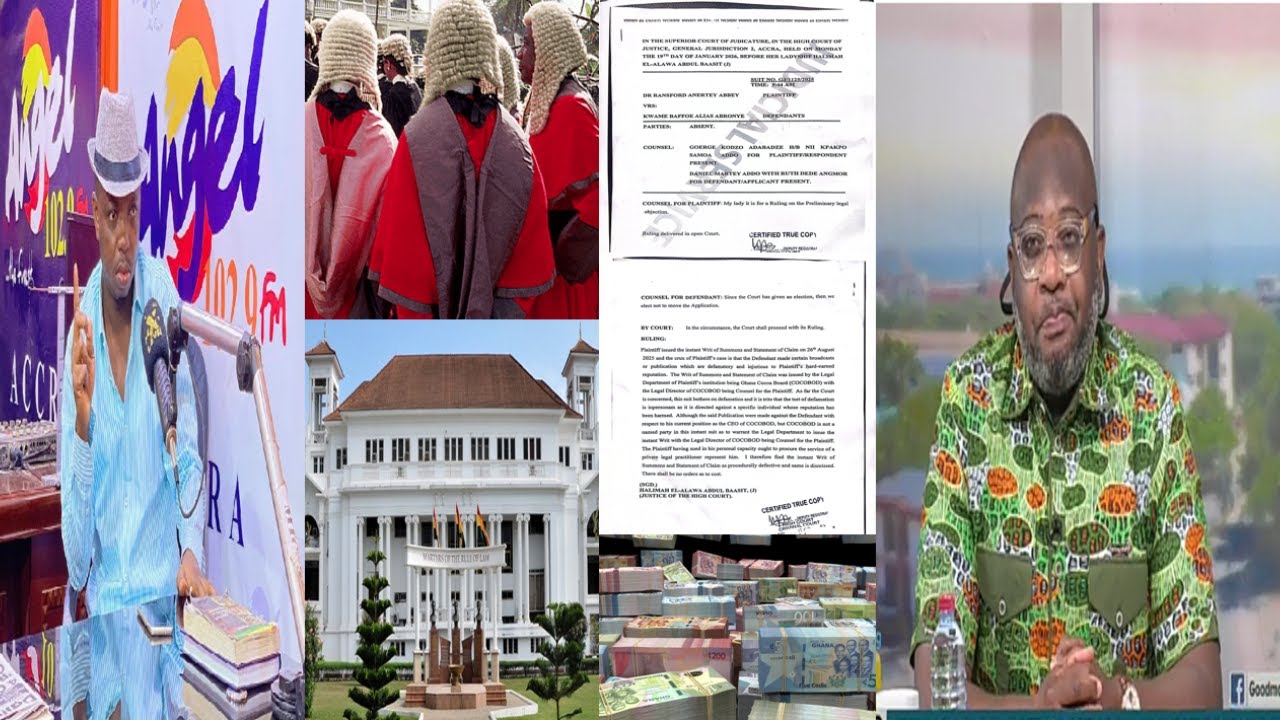 Jubilation as Abronye wins 20 million suit against Randy Abbey