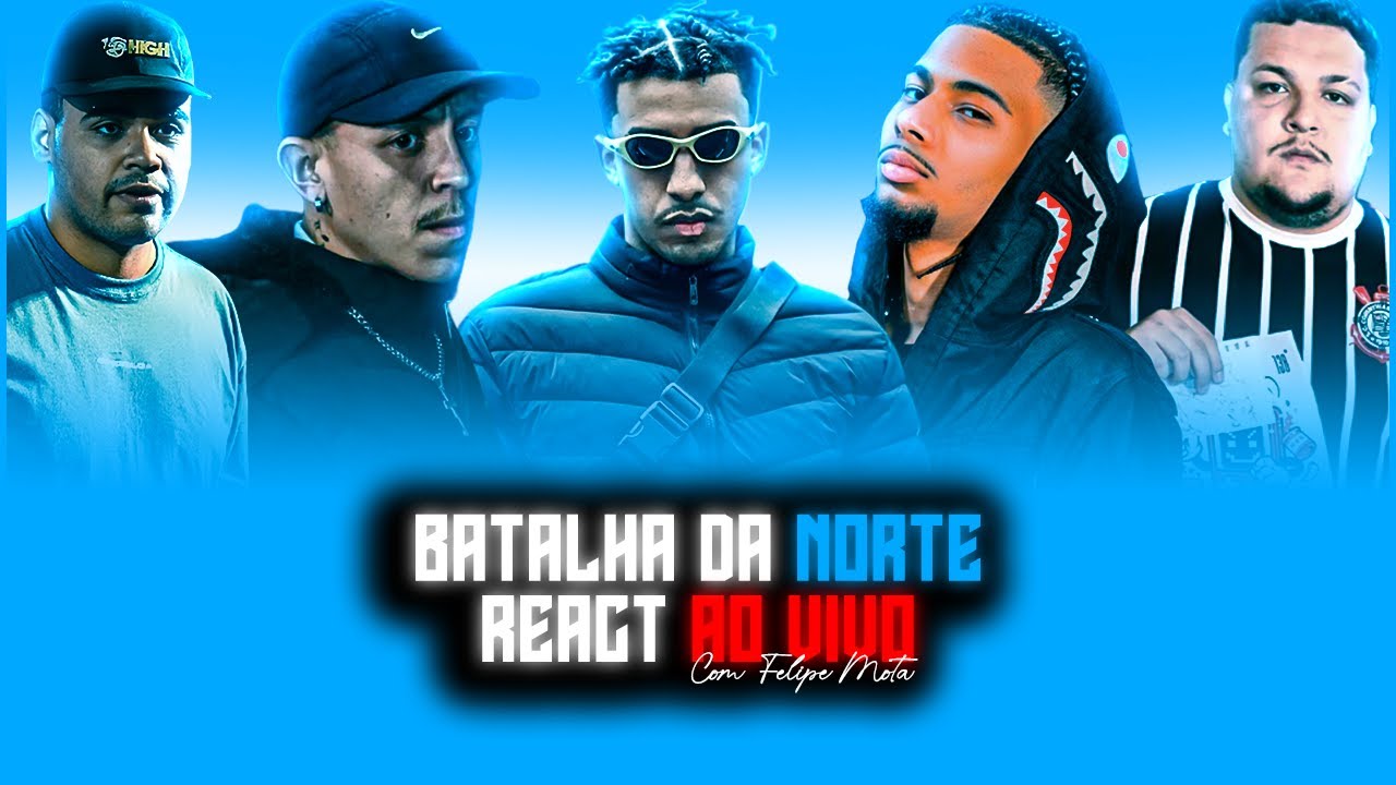 BATALHA DA NORTE 204 - RANKING - REACT AO VIVO + GAMEPLAY!!