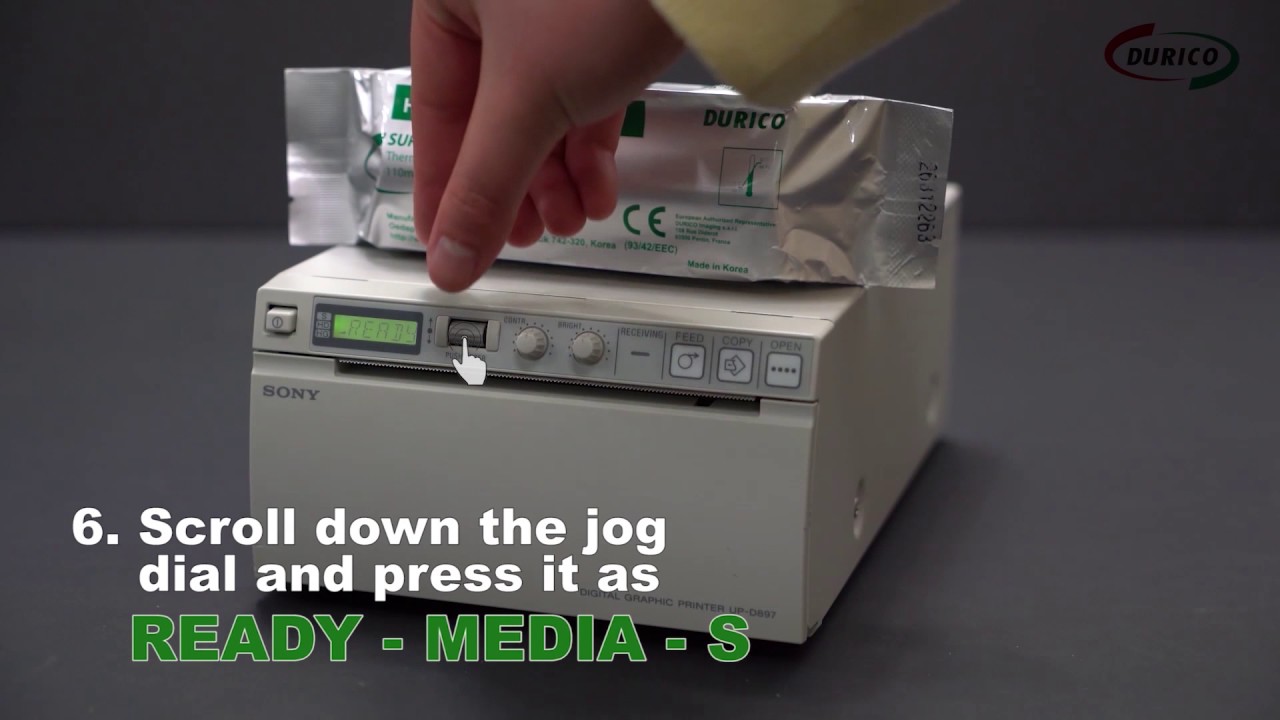 HOW TO PRINT OUT ULTRASOUND PAPER [DURICO C&T, INC.]