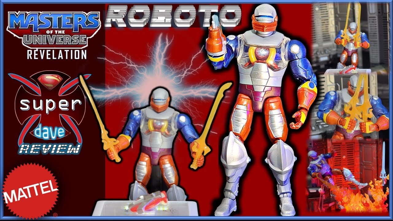 Roboto MOTU Revelation Masterverse Action Figure Review | Masters of the Universe