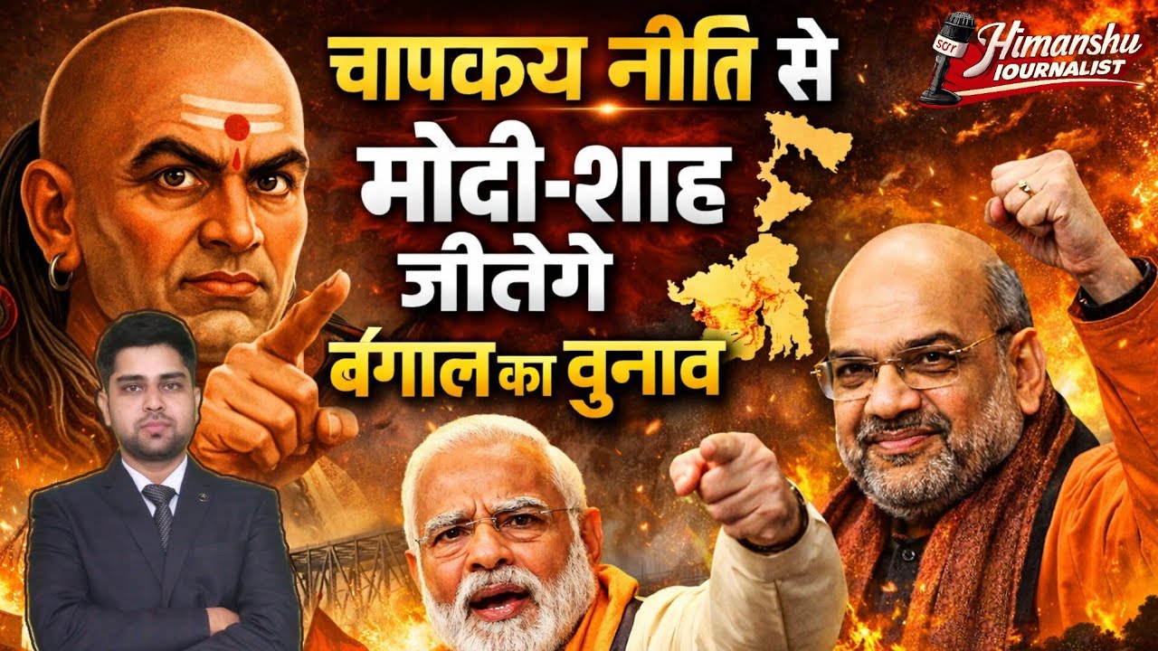 Modi - Shah  चाणक्य नीति से जीतेंगे बंगाल।West Bengal Politics Analysis।Modi।Shah।Chankanya। Bengal 