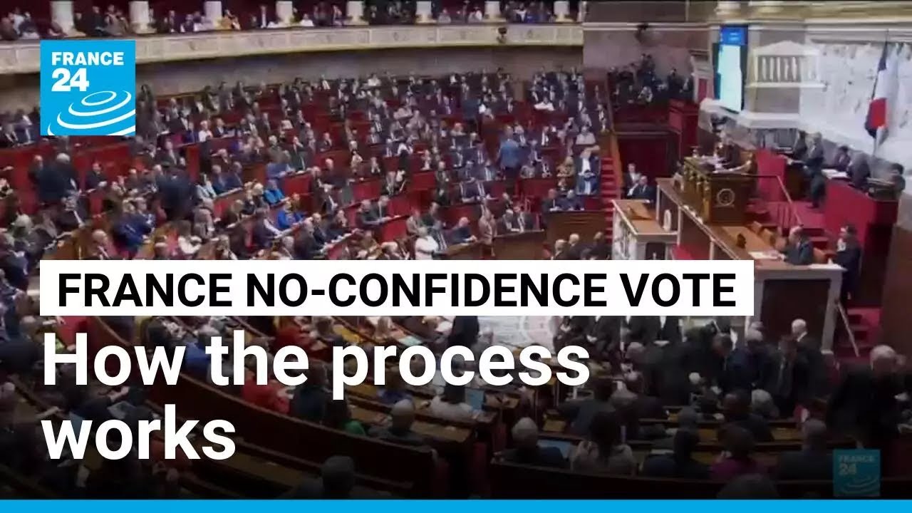 France no-confidence vote: How the process works and what could happen next &bull; FRANCE 24 English