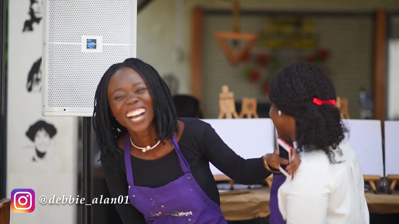FUN Things To Do in Lagos, Nigeria || Sip & Paint