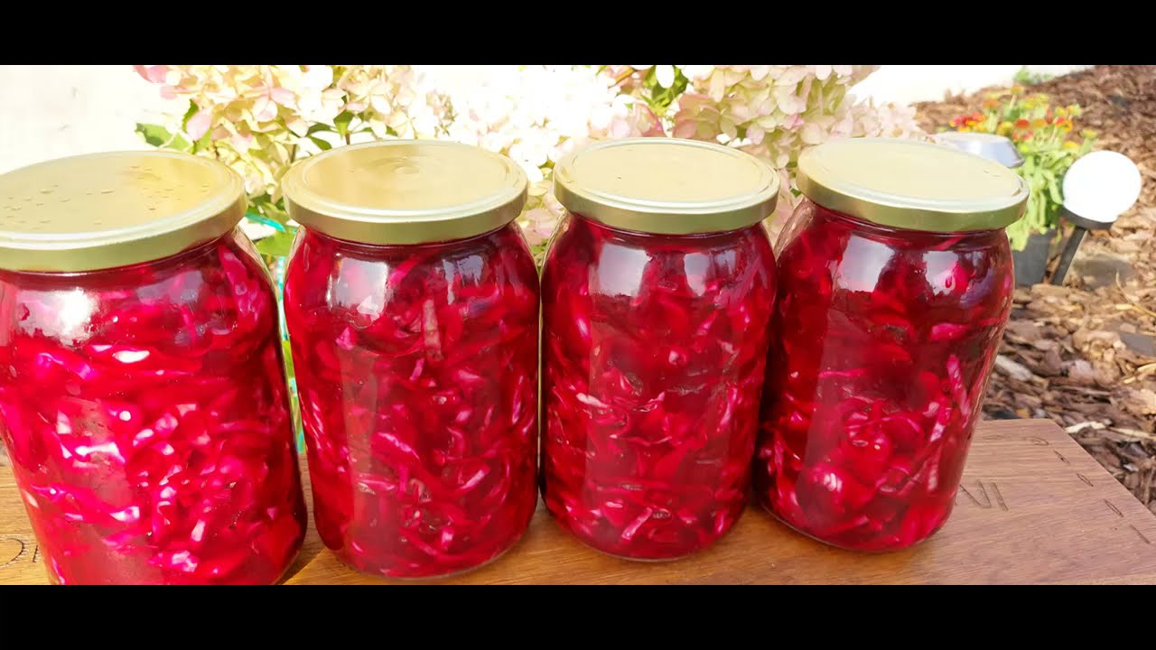 Buraki z kapustą wekowane na zimę sprawdzony przepis100%