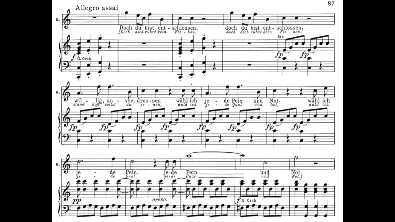 BEST VERSION: Maria Callas - Mozart: Die Entführung aus dem Serail: Martern aller Arten 1954 score
