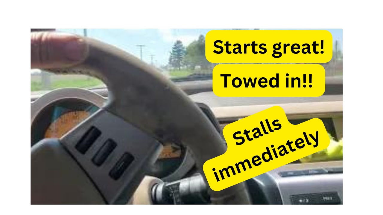 2005 Nissan Murano starts but stalls! #mechanic #nissan