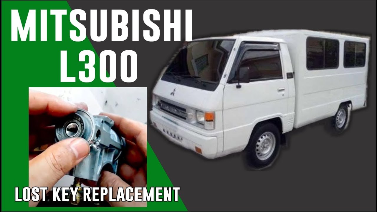 MITSUBISHI L300 FB ALL KEYS LOST, HOW TO REPLACE