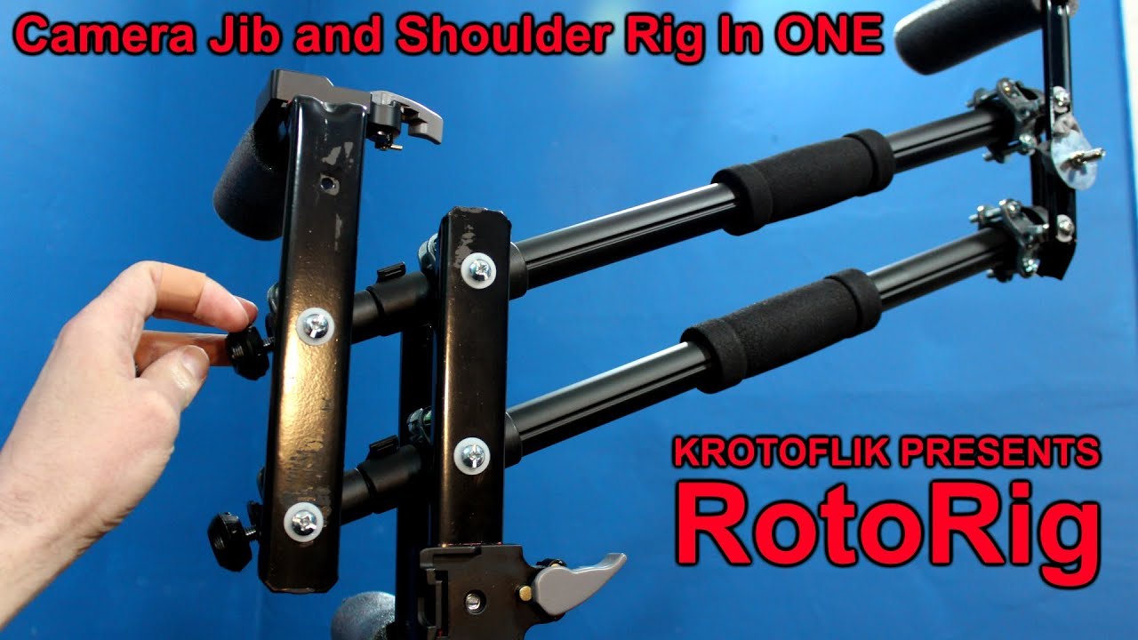 RotoRig Sneak Peak - Camera Jib and Shoulder Rig in ONE!