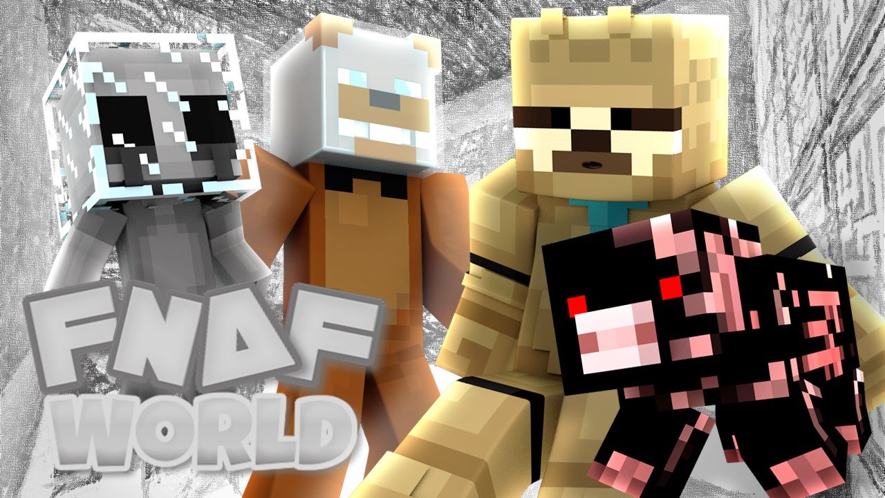 FNAF World Season 2 ► NIGHTMARE PRISON  - Night 6 (Minecraft Roleplay)
