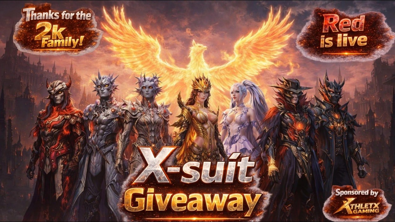 🔴Challenge is Usual to me.❣️X- Suit or UC Give Away