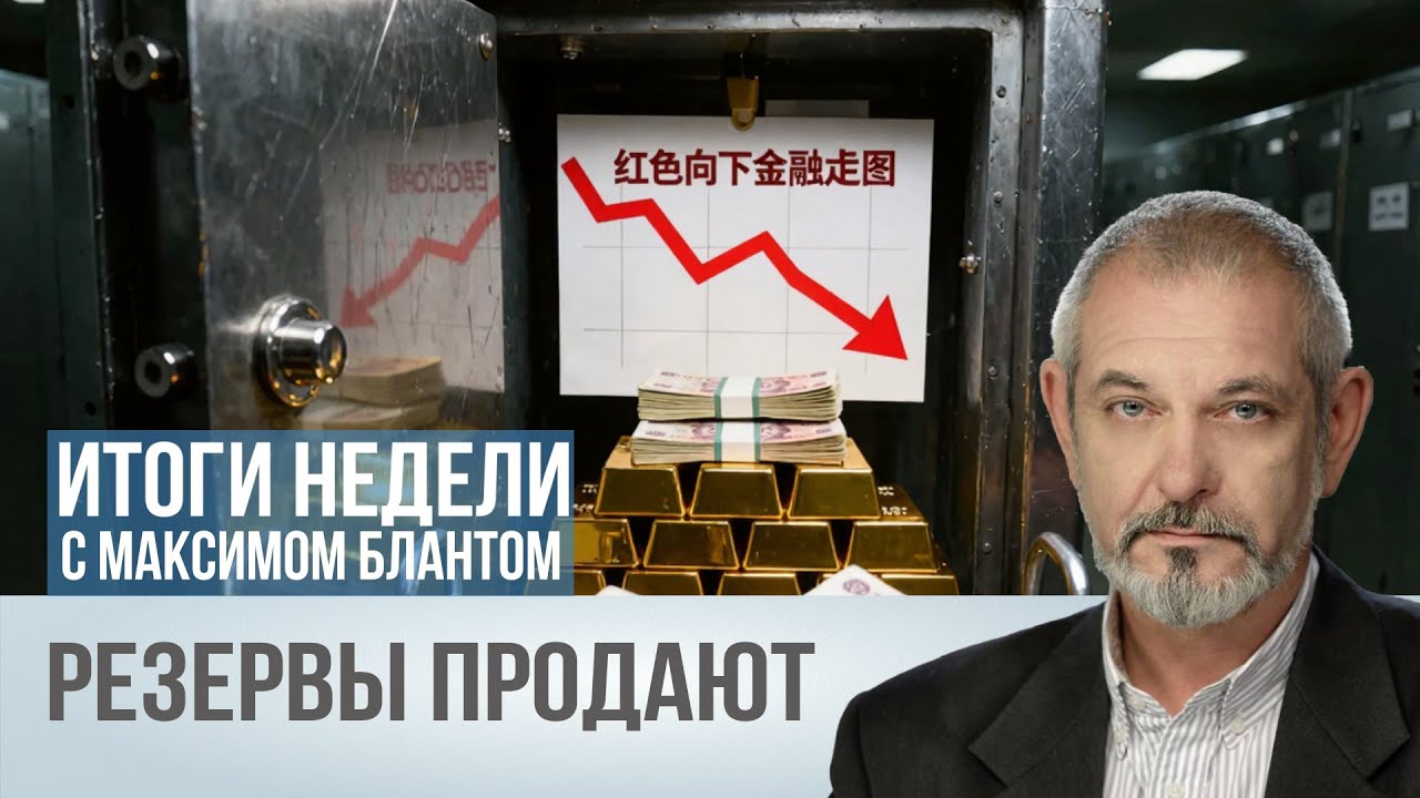 Историческая распродажа резервов — рекордные продажи золота и юаней из ФНБ
