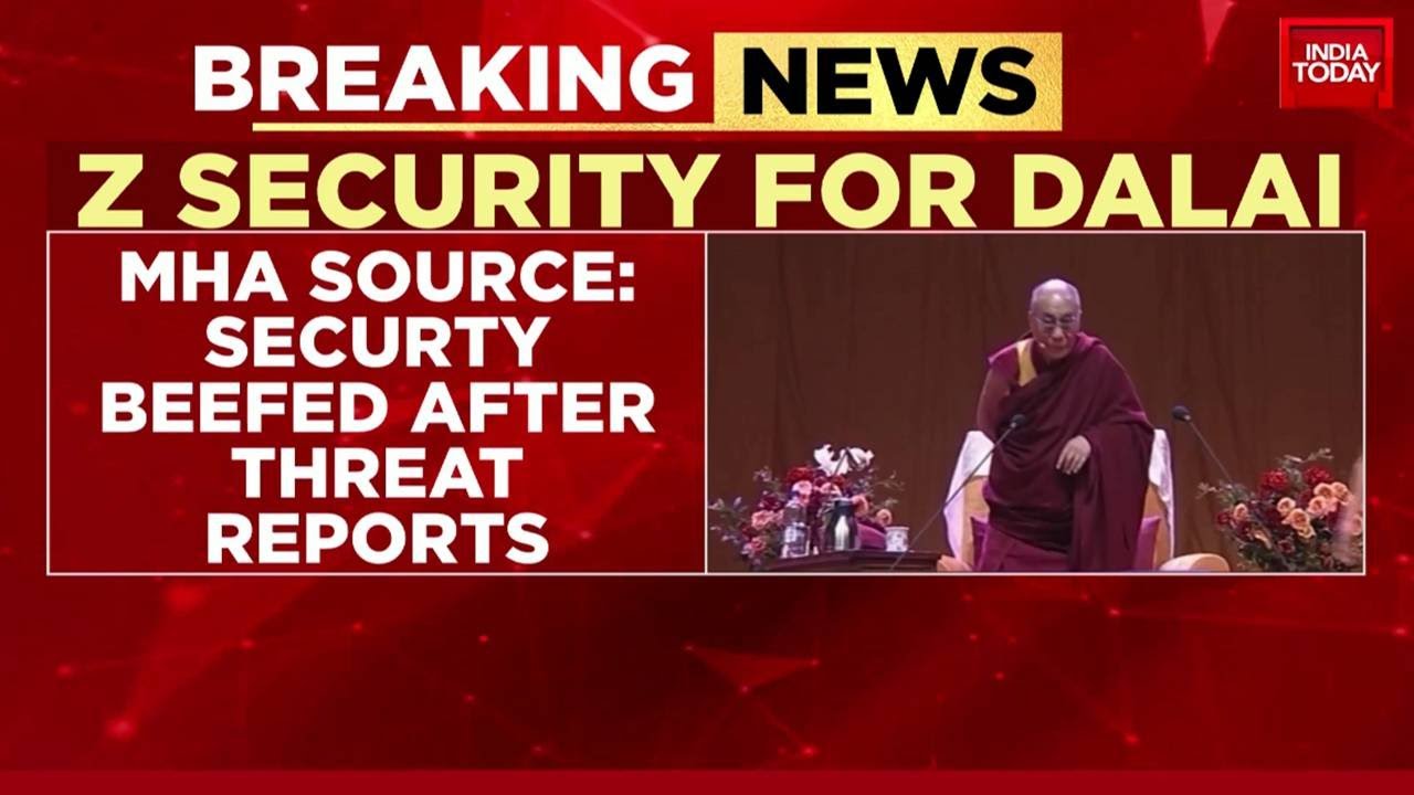 Dalai Lama To Receive Z Category Security Across India Following IB Threat Report | India Today