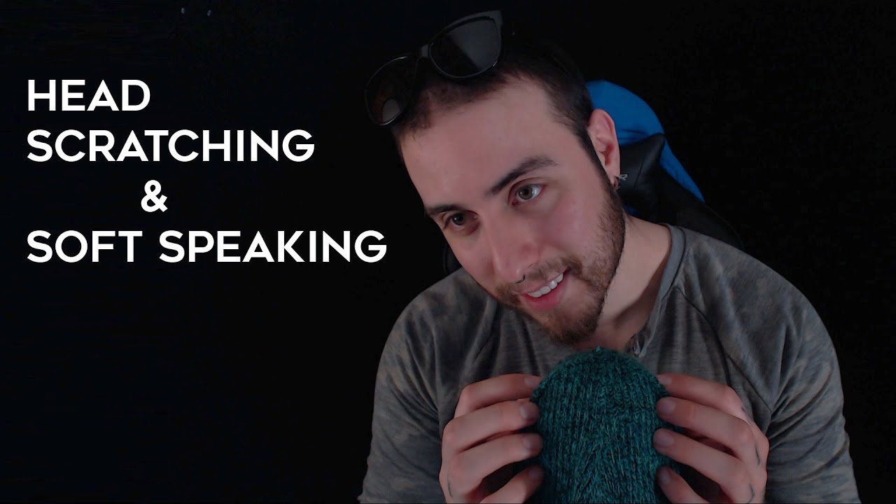 ASMR Head scratching and Whispering