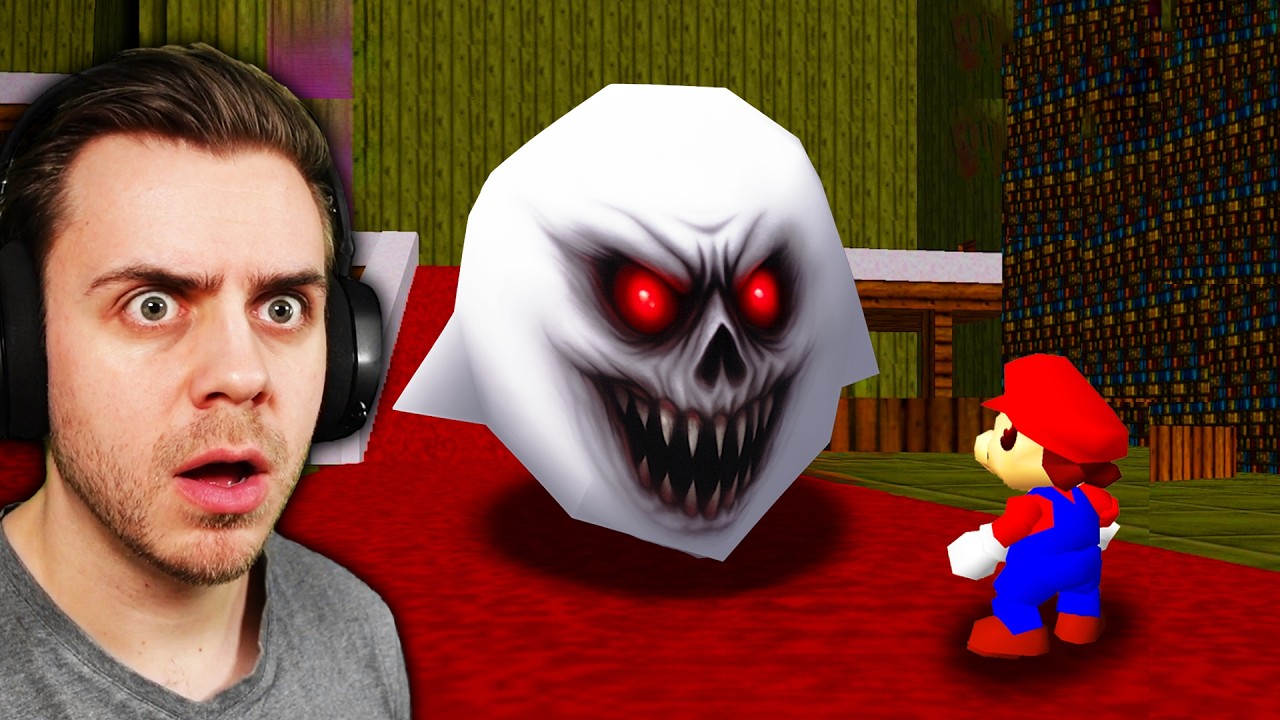 Очень страшный особняк Большого Бу в Mario 64