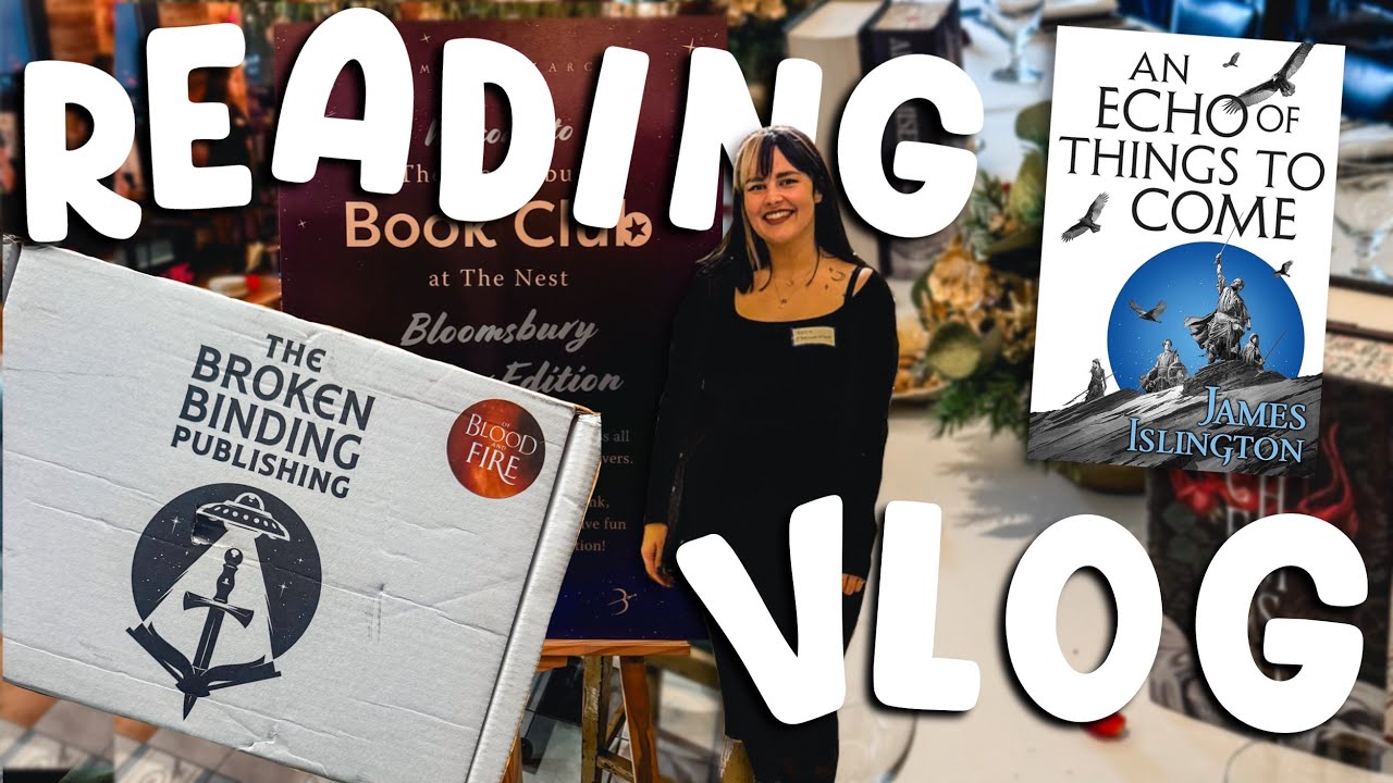 Resuming The Licanius Trilogy, Exciting Book Mail & Publishing Events  ✨ READING VLOG #322