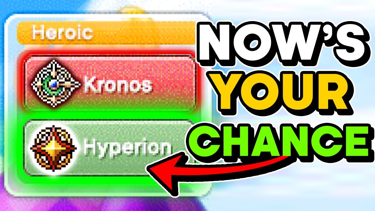 Hyperion Is BETTER TO PLAY ON Than Kronos - MapleStory Hyperion World Leap Event Discussion
