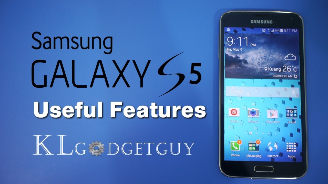 Samsung GALAXY S5 Useful Features
