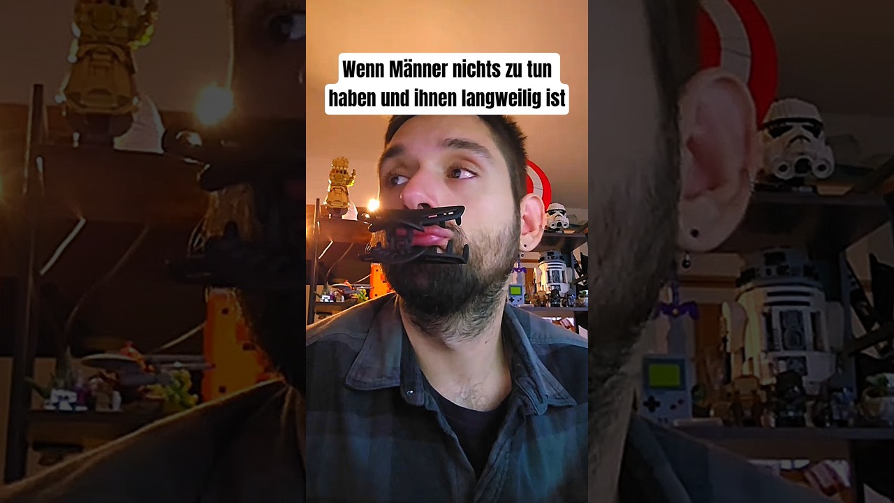 Spielzeug f&uuml;r echte M&auml;nner #dergriechey #spielzeug #langeweile #m&auml;nnerentwicklung #comedy #relatable