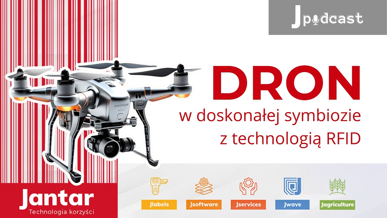 Wykorzystanie dron&oacute;w w technologii RFID - Jpodcast  Jantar