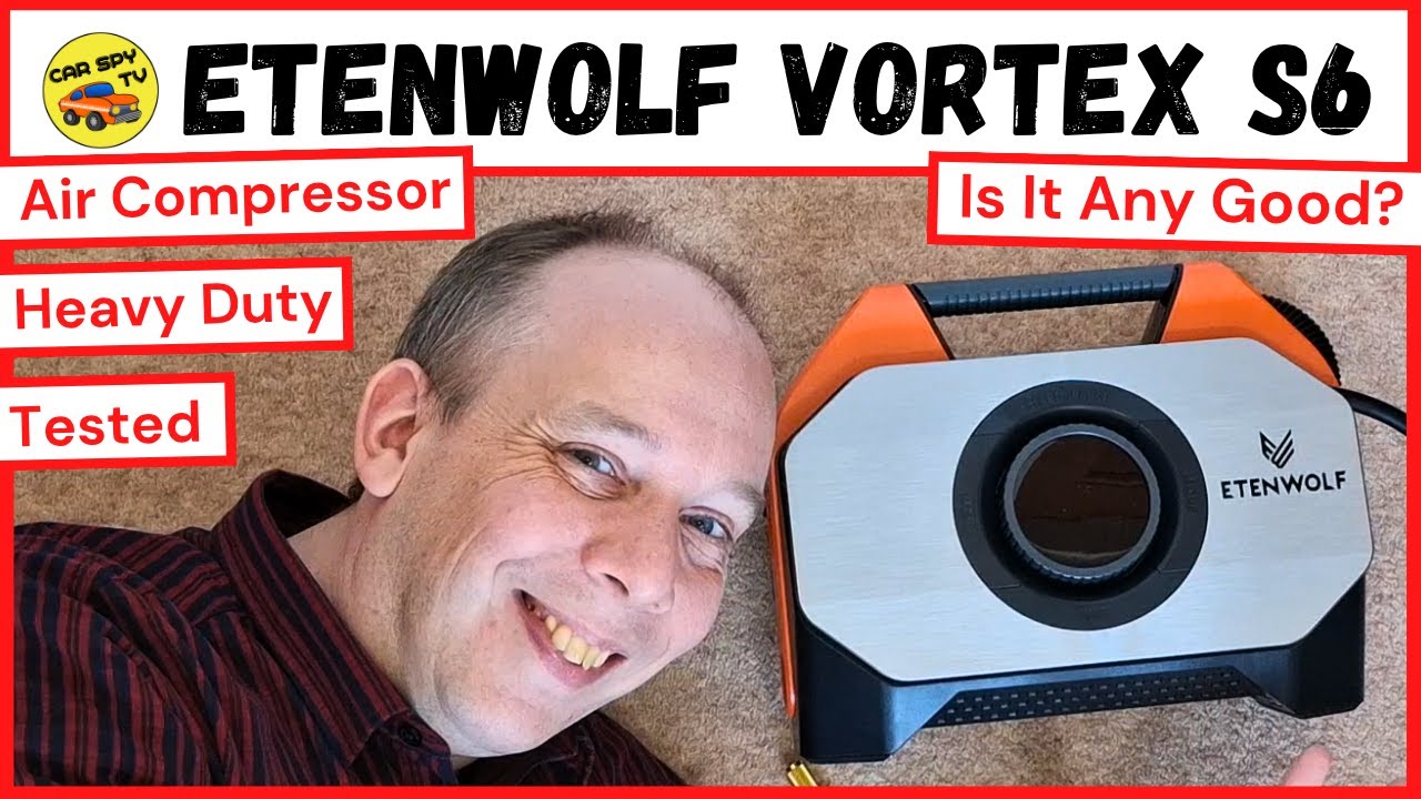 Обзор ETENWOLF Vortex S6: мощный беспроводной воздушный компрессор (насос для подкачки шин)
