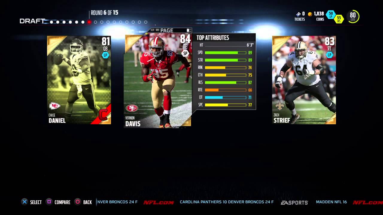 85 overall draft! Best draft champions ever!