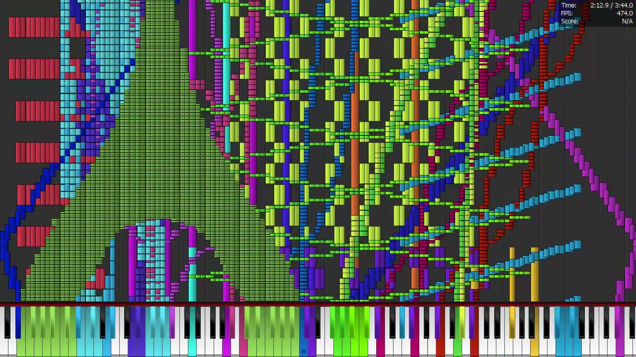 [Black MIDI] Reptilian Dark Ritual 40 Million Legit Run (i5-4590)
