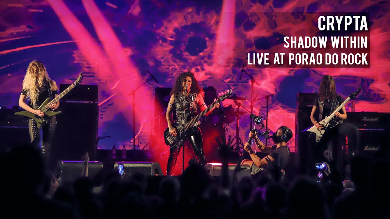 CRYPTA - 'SHADOW WITHIN' - Live at 'Por&atilde;o do Rock Festival 2021'