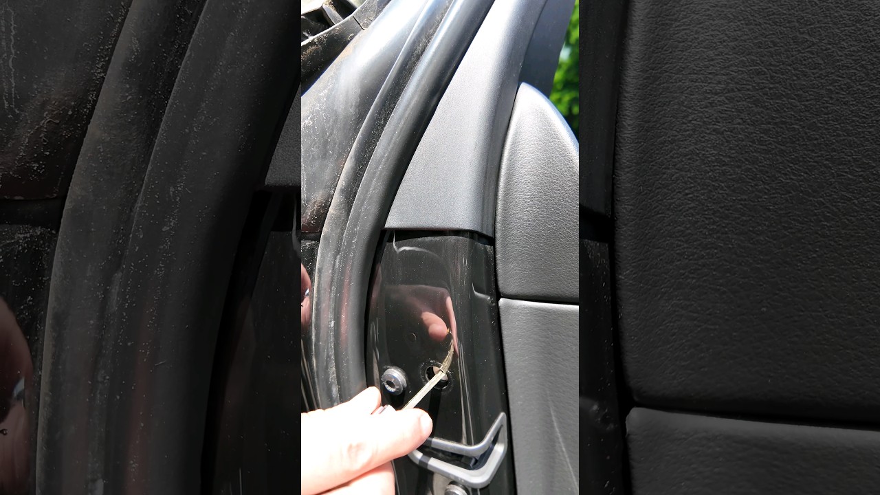 🔑 Wie schlie&szlig;e ich die T&uuml;r eines Audi A6, wenn die Batterie leer oder gar nicht vorhanden ist?