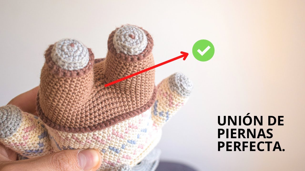 Evita el agujero en la unión de piernas | crochet.