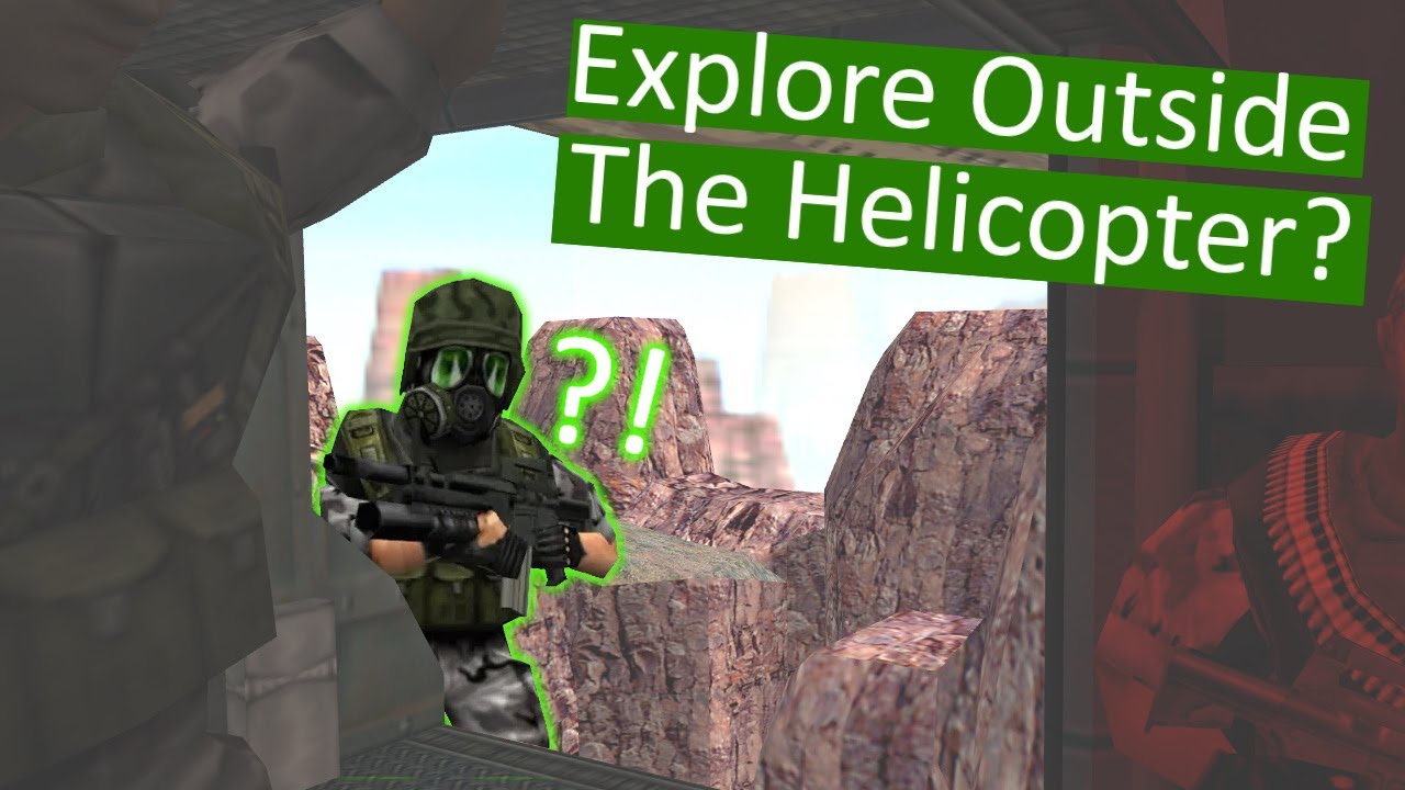 Hacking Half-Life: Exploring The Opposing Force Intro Scene with Noclip