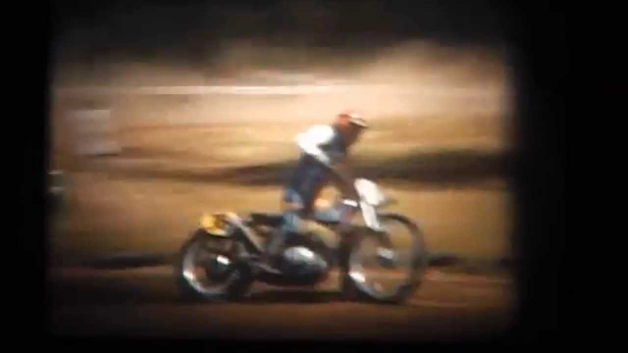 Motorcycle Racing Short Circuit Granite Park Seymour  Early 1970's  8mm movie