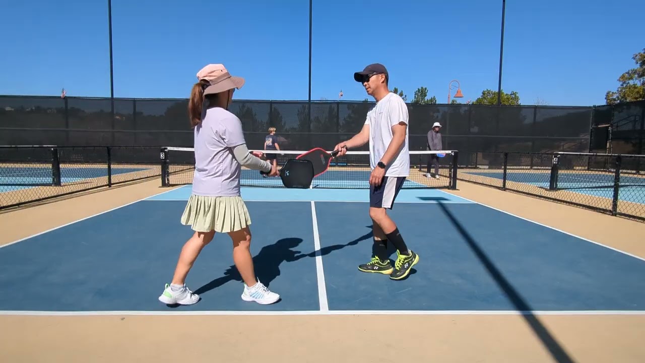 Eric, Ping vs Peter, Luc 2.7.26 #pickleball at Vellano Park, Chino Hills, CA