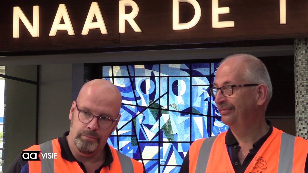 Schoonmaakhelden van station Almelo