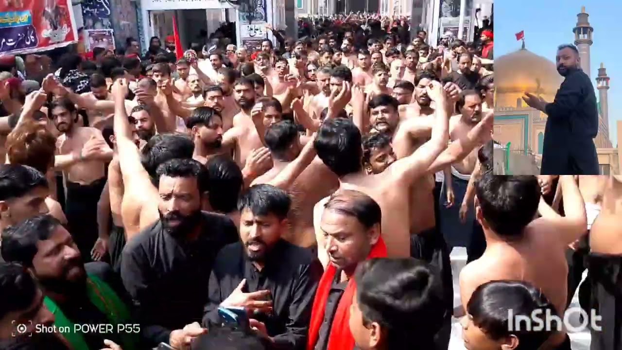 19 شعبان پرسہ قلندر کبریا ماتمی سنگت حیدر قرار فیصل پارک لاہور سالار علی شاہ جی نوحے خوان فیصل حیدری