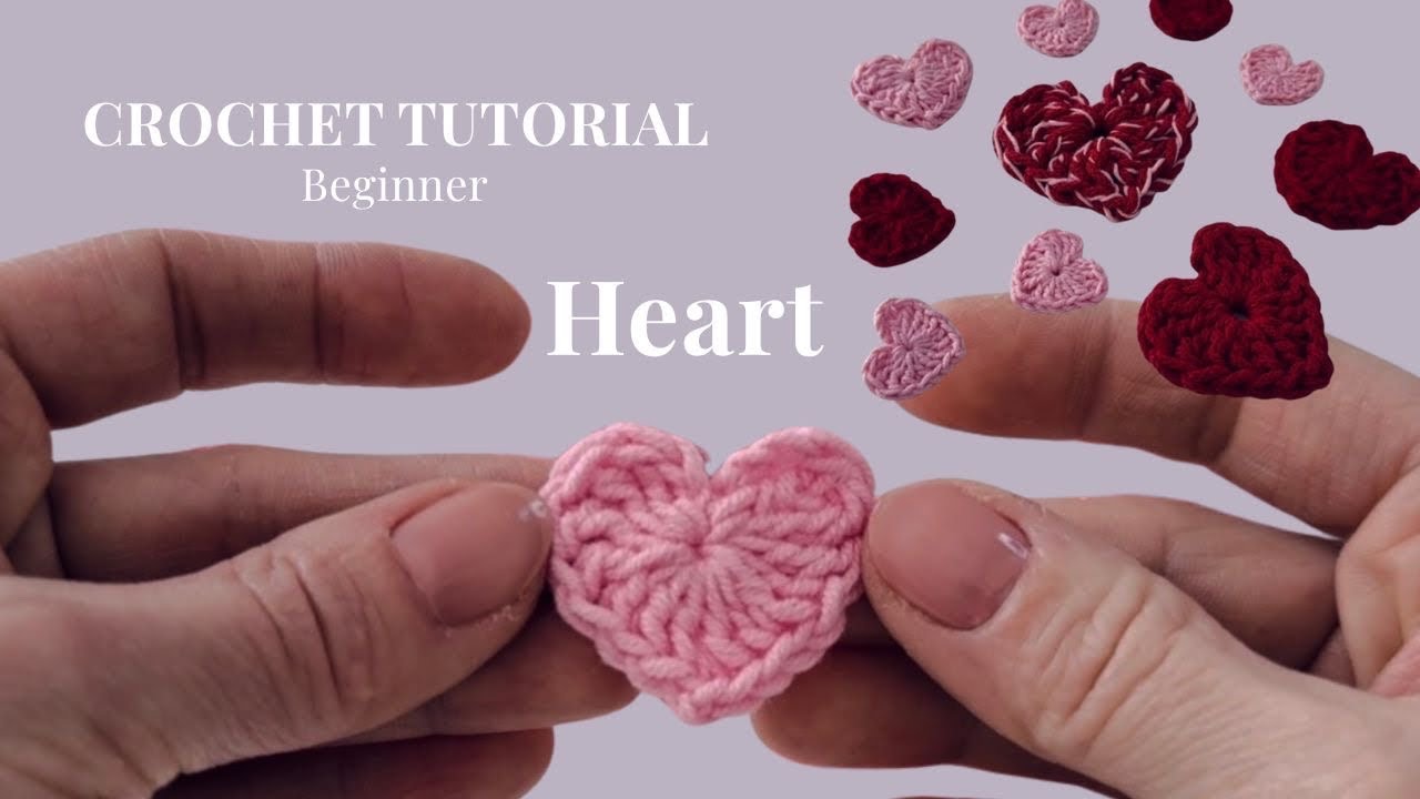 Crochet Heart Tutorial 💗