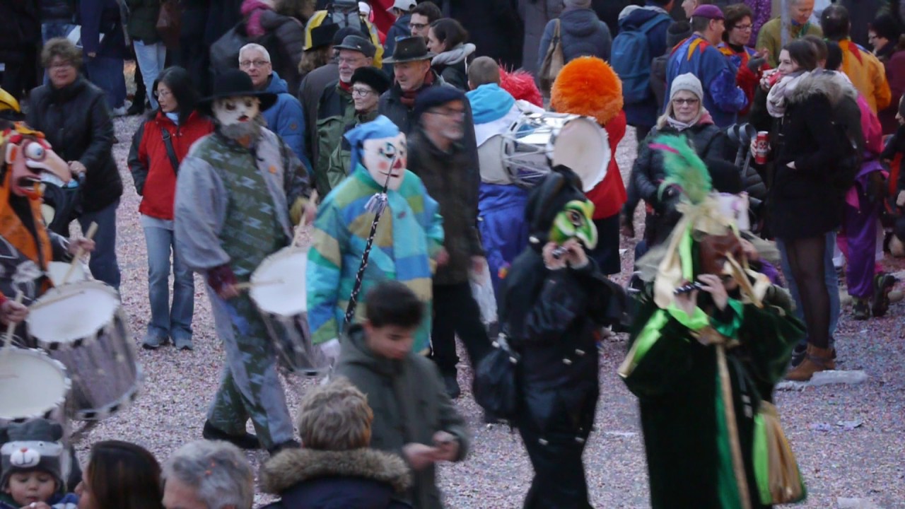 BASLER FASNACHT - CARNIVAL OF BASEL 2017 - Street scenes
