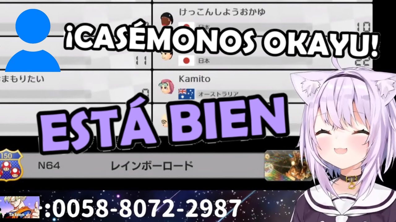 [Sub Esp] Okayu SE CASA y no puede DIVORCIARSE [Hololive]
